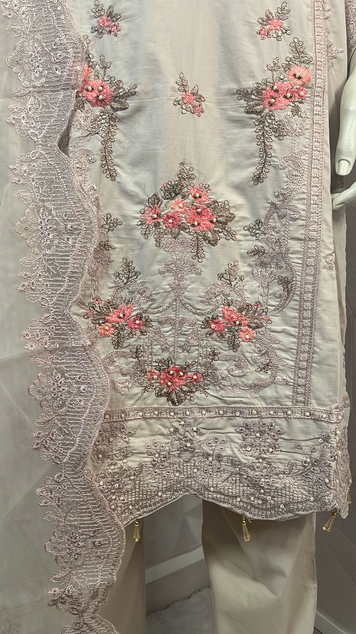 Ensemble 3 pièces rose pale by DAISY.CO